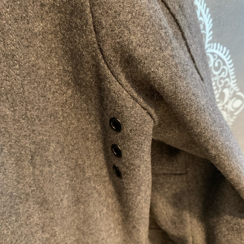 GUESS Men’s Medium Wool Military Coat - Picture 6 of 12